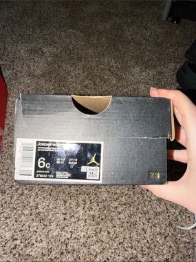Air Jordan Kids Shoe Box - Black